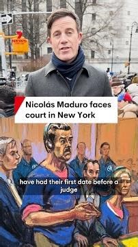 Nicolas Maduro faces court in New York