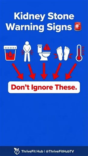 9 Kidney Stone Symptoms You Shouldn’t Ignore 🚨 | Early Warning Signs Explained #shorts