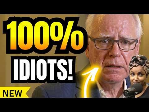 Tim Walz And Ilhan Omar FELL APART in EMBARRASSING Speeches THIS WEEK!