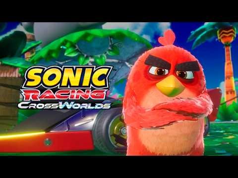 Sonic Racing CrossWorlds | RED (Angry Birds) | Full Showcase | DLC | 4K 60fps