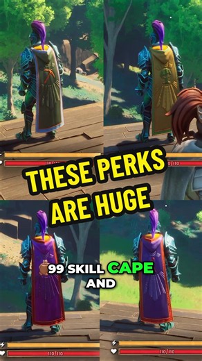 What EVERY Skill Cape Does in RuneScape Dragonwilds #runescapedragonwilds #gameadvisor #dragonwilds #runescape #survivalgames