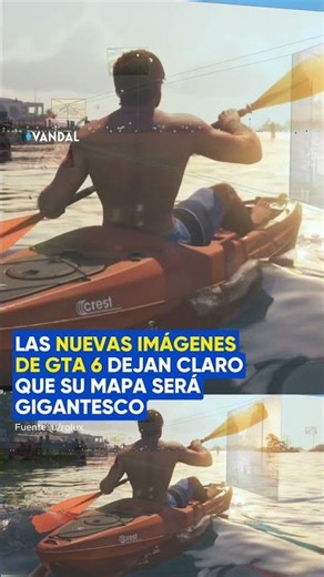 El MAPA de GTA 6 será ENORME 😱 #gta6 #rockstargames