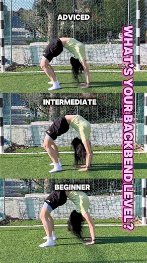 Easy to Hard BACKBEND Levels 👀