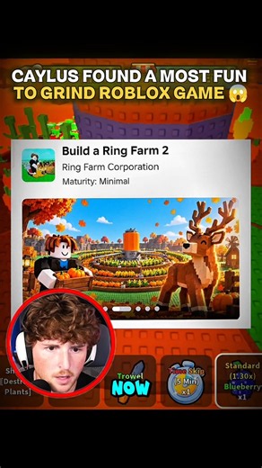 CAYLUS FOUND A MOST FUN TO GRIND ROBLOX GAME 😱