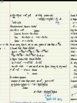 MIT 18.S096 Matrix Calculus | Self-Study Note