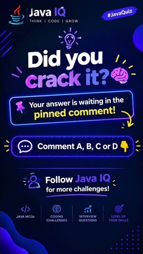 Can You Crack This Java Output? ☕ #Shorts #JavaQuiz