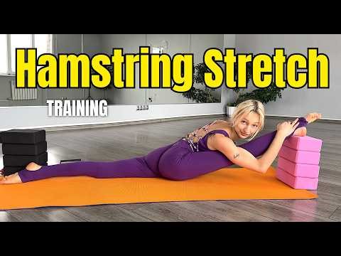 Hamstring Stretch For Oversplit | Middle Split Strength Exercise | Flexibility & Control!