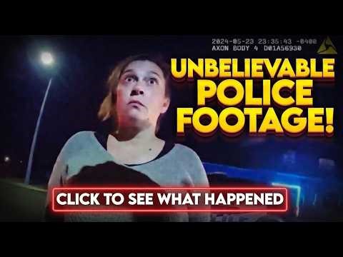 She Reversed Into Traffic Then Kicked a Cop | Insane DUI Arrest Bodycam Footage #BodyCam