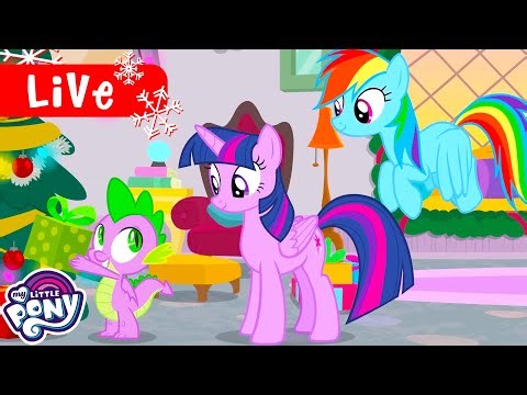 🔴 LIVE Friendship is Magic 🎄 CHRISTMAS EPISODES ❄️ Happy Holidays! 🎁 My Little Pony FULL EPISODES