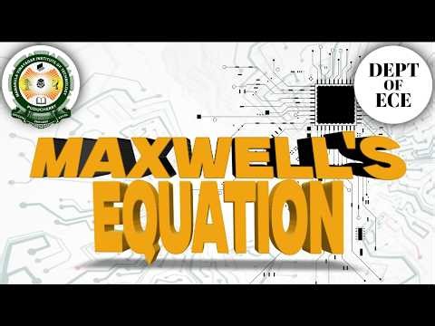 Maxwell's equations