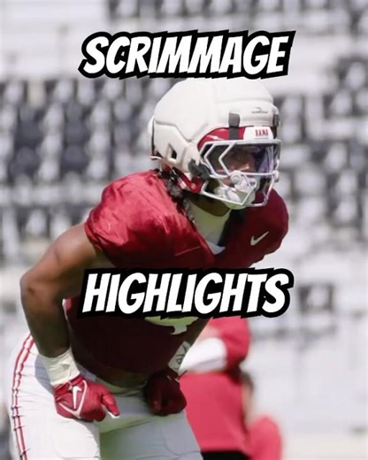 Let’s Roll 🙌 A-Day Throwback | Alabama Football