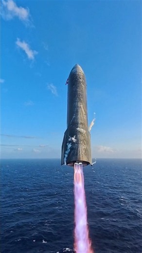 Incredible #Starship Flight 13 Splashdown drone footage!!!