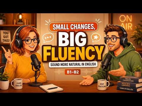 9 English Habits That Instantly Make You Sound More Natural | English Podcast(B1-B2)