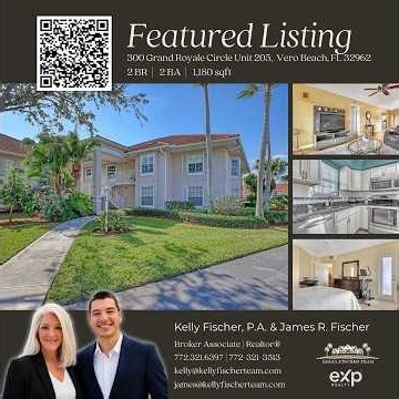 FEATURED LISTING | 300 Grand Royale Circle Unit #205, Vero Beach, FL 32962