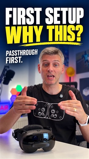 Steam Frame setup: why start in passthrough?