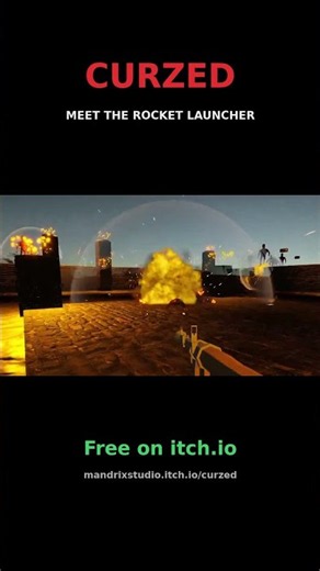 CURZED — Sometimes, a rifle just isn’t enough. 🚀| Free Indie FPS