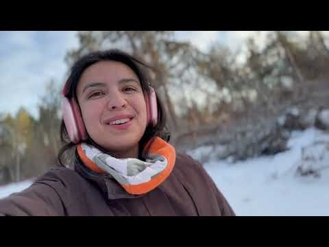 Onaabanad = There is a crust on the snow (Ojibwe Word of the Day)