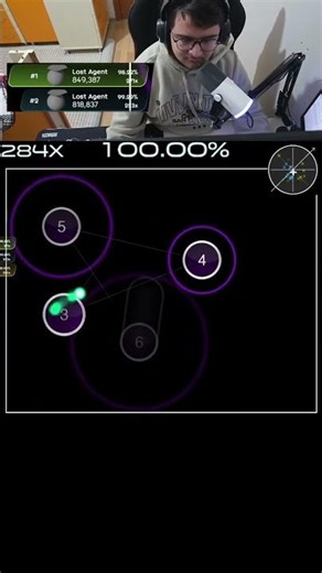 Hitting my new #1 top play LIVE 🤯 (217pp SS) #gaming #osu #osugame #osugameplay