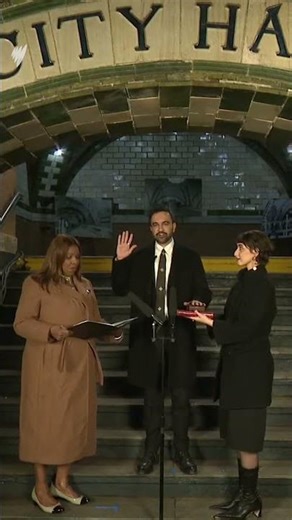 Zohran Mamdani sworn in as mayor of New York City in historic first
