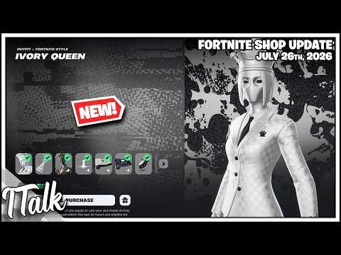 Fortnite Shop *NEW* CHESS SKINS AND MORE! [July 26th, 2026] (Fortnite Chapter 7)