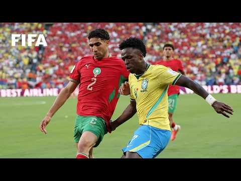 Vini Jr and Saibari Star In Brazil v Morocco Deadlock | 2026 World Cup EXTENDED HIGHLIGHTS