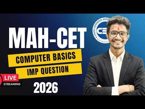 MAH-CET 2026 | COMPUTER BASICS | IMP QUESTION PART 02 | BBA | LAW | BBM | HOTEL MANAGEMENT | BMS