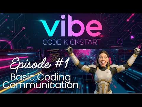 Vibe Code Kickstart Ep 1: Basic Coding Communication | Why Computers Only Understand 1s and 0s