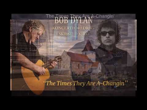 Jens Stage spiller Bob Dylan i Skibsted Kirke