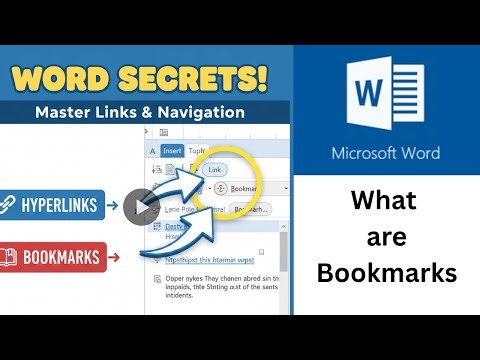 How to Use Hyperlinks & Bookmarks in Word | Easy Step‑by‑Step Microsoft Word Tutorial