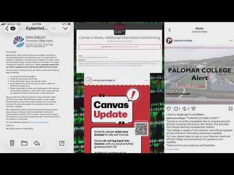 Canvas hack leaves San Diego college students scrambling during finals week