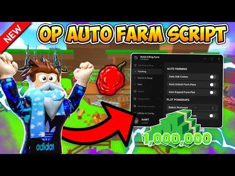 🌱 Build A Ring Farm Script - Auto Farm, Auto Plant, Auto Event & More (PASTEBIN)