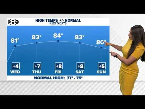 DFW Weather: Cool mornings, warmer afternoons and more pollen. Rain and lower temps next week!