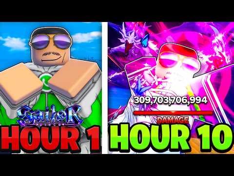 Noob to PRO, But Every 2 Hours I Switch SPECS In Sailor Piece!