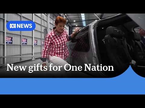 One Nation unveils new gifts, while PM confirms no new gas tax | ABC NEWS