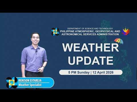 Public Weather Forecast issued at 5:00 AM | April 13, 2026 - Monday