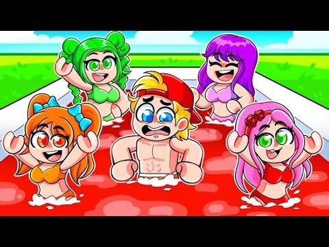 Visité LAS PISCINAS Más RARAS de Roblox! 