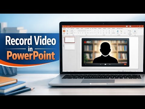 How to Record and Add Video in Microsoft PowerPoint | Step-by-Step Tutorial