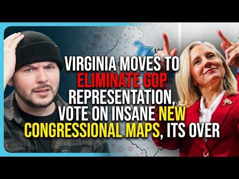 Virginia Moves To ELIMINATE GOP Representation, Vote On INSANE New Congressional Maps, ITS OVER