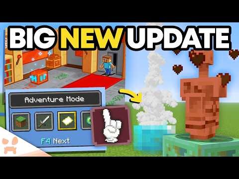 COPPER FANS ARE FINALLY HERE, MINECRAFT REMOVED A GAMEMODE + GEYSERS ALREADY GOT BETTER!