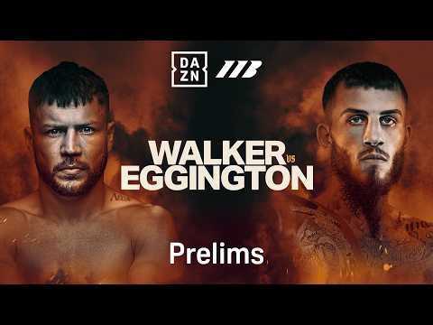 CONAH WALKER VS. SAM EGGINGTON PRELIMS LIVESTREAM