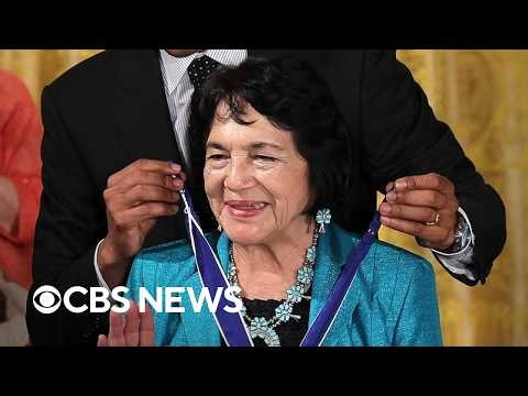 Civil rights leader Dolores Huerta dies at 96
