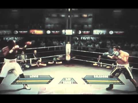 Fight Night 4 , Lewis vs Calzaghe, gameplay