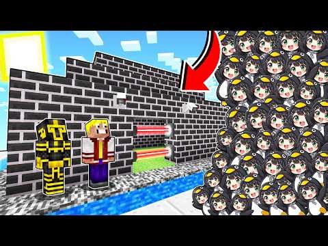 BASE 100% SEGURA VS APOCALIPSIS DE GUGUGAGA PENGUIN EN MINECRAFT