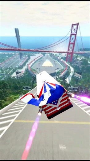flying off ramps, #crashdrive #beamngdrive #shorts #mcqueen #videoquality