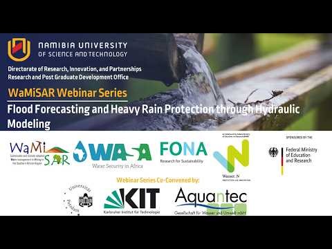 WaMiSAR Webinar Series | Flood Forecasting and Heavy Rain Protection through Hydraulic Modeling