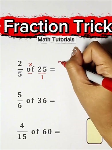 Finding the Perfect Portion 🧺 | Simple Fraction Trick