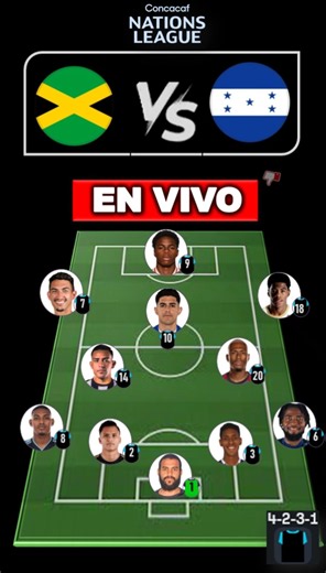 ✅ JAMAICA vs HONDURAS [EN VIVO] 🔴 CONCACAF NATIONS LEAGUE 🏆 JUEGA LUIS PALMA ⚽