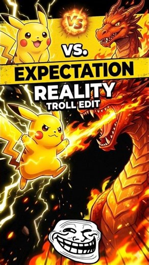 Pikachu vs. Charizard: The Ultimate Battle! 🔥⚡ #pokemon #shorts#1minute