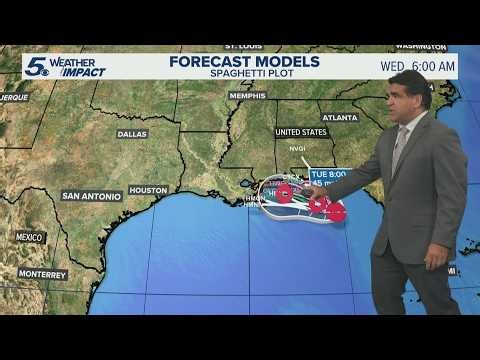 Heat index climbs above 100 as Tropical Storm Bertha eyes Texas | KENS 5 Weather Impact Forecast