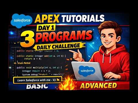 Salesforce Apex Beginner Project | Employee Details Class | Day 1